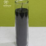 veladora negra esoterica vaso 100 la fortuna