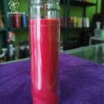 veladora roja esoterica vaso 100