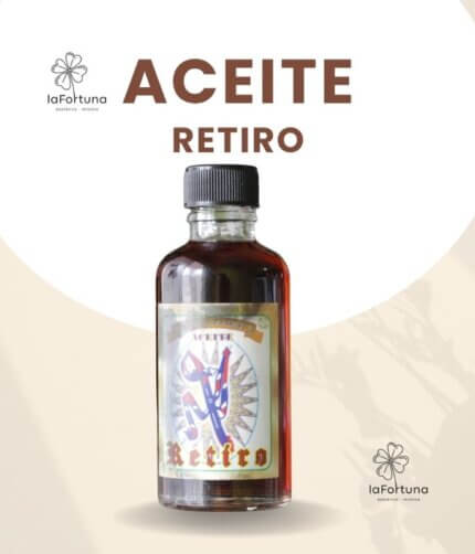 Aceite Retiro La Fortuna Esotérica