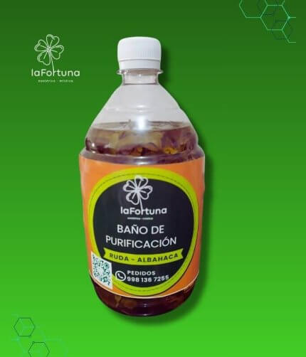 Baño de purificación Ruda-Albahaca La Fortuna Esoterica