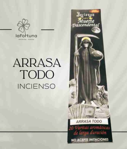 arrasa todo incienso esoterico La Fortuna 1