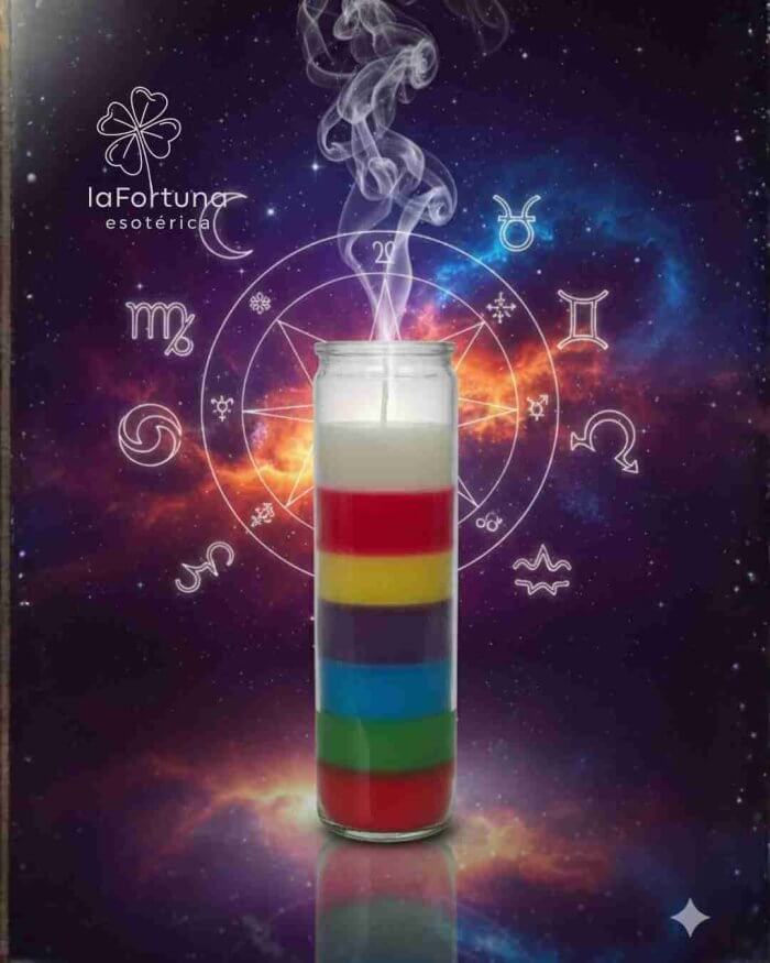 7 potencias veladora esoterica la fortuna