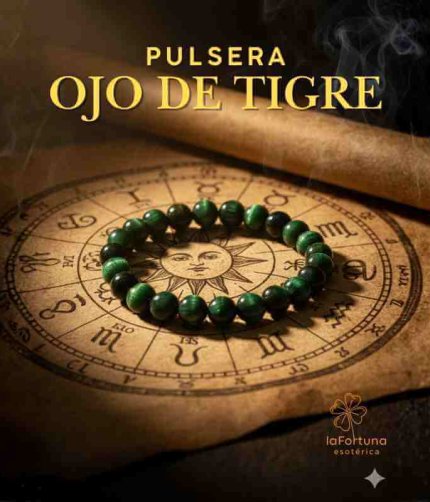 Ojo de Tigre Pulsera La Fortuna Esoterica