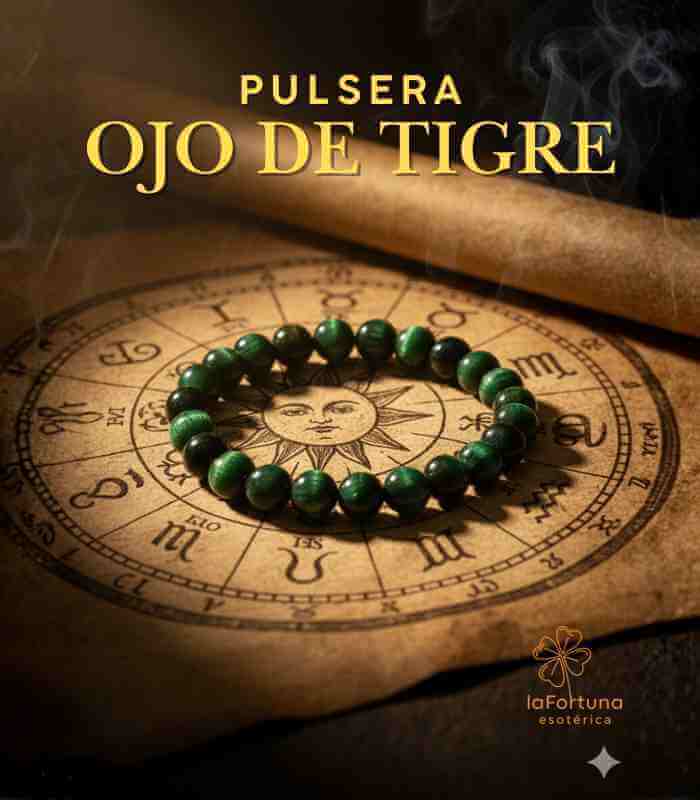 Ojo de Tigre Pulsera La Fortuna Esoterica
