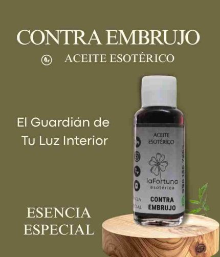 contra embrujo aceite esotérico La Fortuna Esotérica