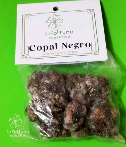 Copal Negro Resina Aromática y Esotérica La Fortuna Esoterica