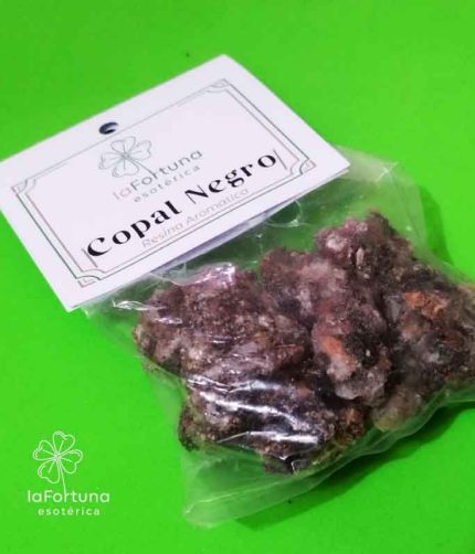 Copal Negro Resina Aromática La Fortuna Esoterica