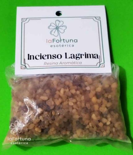 Incienso Lágrima Resina Aromática y Esotérica La Fortuna Esoterica