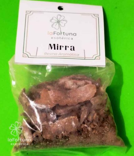 Mirra Resina Aromática y Esotérica La Fortuna Esoterica